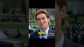 Willem Dafoe😈 willemdafoe actor thenandnow evolution transformation viralvideo foryou new [upl. by Egerton]