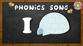 Phonics Song for Children  Learn the letter I  Alphabet Song  I for Igloo [upl. by Attalie]