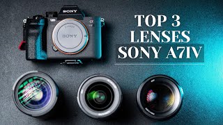 MY TOP 3 LENSES FOR SONY A7IV  FOR PHOTOGRAPHY AND VIDEO 2022 [upl. by Lika867]