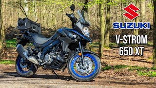 Test de la Suzuki VStrom 650 XT  mon avis et dossier complet après 2 semaines passées avec [upl. by Onibas]