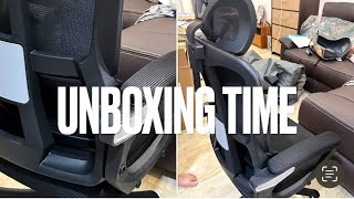 Unboxing Swivel Chair from Lazada  Quick and Easy Way to Assemble [upl. by Anawik]