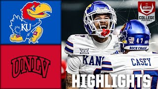 Guaranteed Rate Bowl Kansas Jayhawks vs UNLV Rebels  Full Game Highlights [upl. by Idnas]