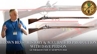 History of Brown Bess and Techniques for Accurate Reproduction  Gunmakers Fair at Kempton [upl. by Delfeena]