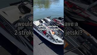 2 stroke vs 4 stroke jetskis 2stroke twostroke 4stroke fourstroke moto jetski standupjetski [upl. by Roderich]