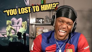 KSI Reacts To Vinnie Hacker TROLLS DEJI [upl. by Ruenhcs81]