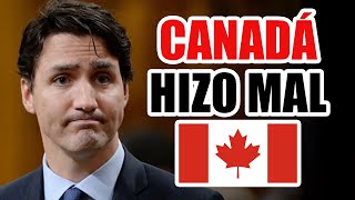 Canadá se arrepiente de lo que hizo Cambios en inmigración trending ultimahora [upl. by Alhak210]