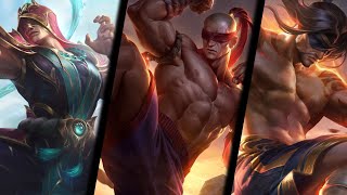 ALL LEE SIN ASU SKINS PREVIEW  League of Legends [upl. by Ruthann540]