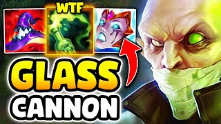 WHEN SINGED HITS 1000 AP HIS POISON BECOMES NUCLEAR GLASS CANNON BUILD [upl. by Ynattirb]