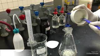 Benzocaine synthesis step 1 Synthesis of pacetotoluidine and pacetamidobenzoic acid [upl. by Ettecul]