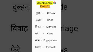 Marriage related vocabulary  thrillingenglish [upl. by Marciano948]