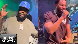 Rick Ross Artist Nino Breeze Takes Feedback From DJs After Performing At The Coalition In Atl [upl. by Neeloj]