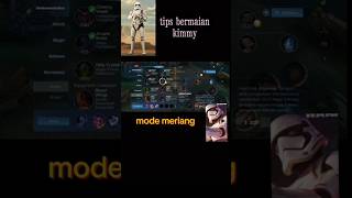 cara main kimmy bisa savage djakutenang mobilelegends short [upl. by Lenehc]