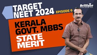 TARGET NEET 2024  Kerala Gov MBBS  State Merit [upl. by Zeke176]