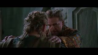 Agamemnon talks to Menelaus  Troy Directors Cut HD [upl. by Eatnod]