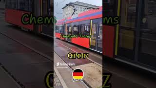 Trams in Chemnitz Germany [upl. by Merkley]