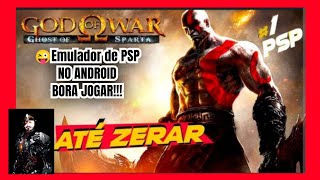 😜JOGANDO GOD OF WAR DE PSP NO ANDROID COM GAME PAD [upl. by Croix]