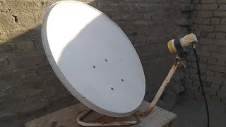 All Pakistan receivable satellite on 2 feet dish antenna دو فٹ ڈش اینٹنا والی سیٹلائٹ رسیو کرو [upl. by Imehon450]