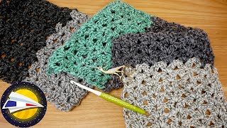 Crochet  Echarpe pour le printemps avec point ajouré  Modèle au crochet [upl. by Checani]