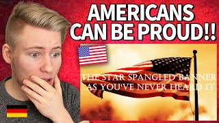 German Reacts to The Star Spangled Banner As Youve Never Heard It [upl. by Adelle]