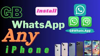 How to install GBWhatsApp on iPhone  Easy Tutorial [upl. by Leugar633]