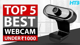 Top 5 Best Webcam Under 1000 in 2024 📹 Best Budget Webcam Under 1000 for Online Classes amp Streaming [upl. by Boj]