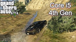 Core i5 4th Gen GTA 5 Gameplay Without Graphics card [upl. by Marder]