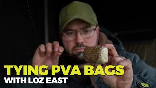 Tying PVA Bags with Loz East [upl. by Partan]