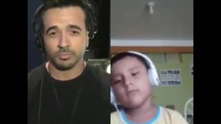 niño Victor Smay Cantando Despacito [upl. by Dlorej947]