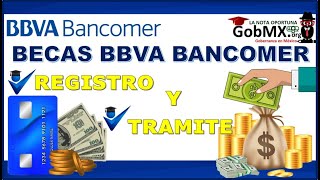 BECAS BBVA 2022 Convocatoria Registro Y TRAMITE [upl. by Aronson851]