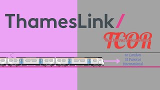 Kentish Town to London St Pancras International Thameslink [upl. by Callida991]