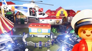 👮VERBRECHERJAGD MIT POLIZEIHUBSCHRAUBER SEK EINSATZMatz der Meisterdetektiv 3 PLAYMOBIL Stopmotion [upl. by Sined579]