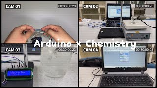 Arduino 끓는점 오름과 어는점 내림 확인하기  아두이노 방수 온도 센서 PLXDAQ 화학2 묽은 용액의 총괄성 실험 [upl. by Paapanen437]