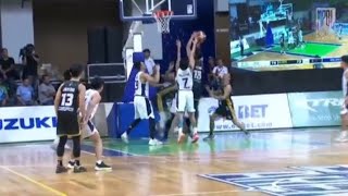 Jason Melano hits Gametying Putback to force Overtime vs Imus SV Squad [upl. by Ahsetal925]