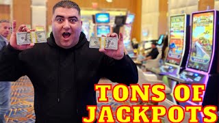 Winning JACKPOTS On Every Slot Machines At Casino [upl. by Ewen923]