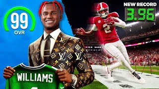 I TRADED UP TO 1 TO DRAFT THE BEST PLAYER IN THE NATION Jets S4 [upl. by Eahsan]