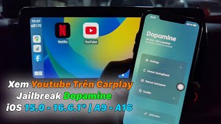 Xem Youtube Trên Carplay iPhone 6S đến 14 Pro Max  iOS 150  1661  A9  A16 [upl. by Negaem279]