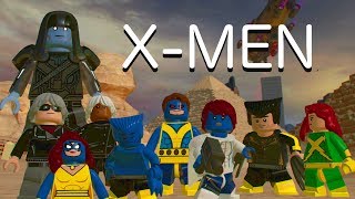 LEGO Marvel Superheroes 2 XMen Custom Characters [upl. by Annaitsirhc]