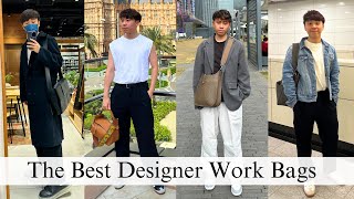 The Best Designer Work Bags  Loewe Bottega Veneta Celine Hermes [upl. by Niwred]