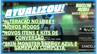 ATAULIZOU Veja tudo que mudou nessa att de midseason e curta uma gameplay completa no modo zumbiesðŸ”¥ [upl. by Gomar]