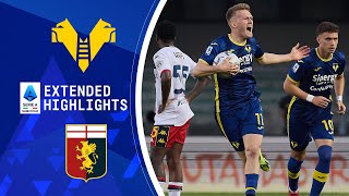 Hellas Verona vs Genoa Extended Highlights  Serie A  CBS Sports Golazo [upl. by Cad]