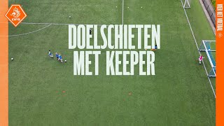 𝗗𝗢𝗘𝗟𝗦𝗖𝗛𝗜𝗘𝗧𝗘𝗡 met keeper 🧤 I OEFENSTOF ⚽ [upl. by Edmond]