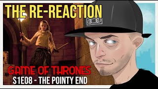 Game of Thrones S1E08  The Pointy End REREACTION [upl. by Kemme]