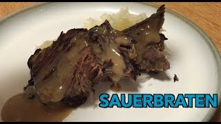 Sauerbraten German Pickled Beef [upl. by Adnilrev]