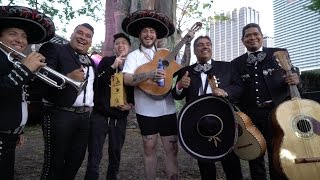 How I surprised Post Malone with a mariachi band [upl. by Ynitsed]