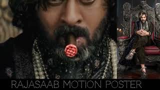 RAJASAAB Motion Poster prabhas peoplemediafactory rajasaab [upl. by Anirdna452]