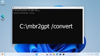 Convert MBR to GPT without loss DATA  Windows 1110 [upl. by Arihsa]