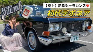 【三菱デボネア】生まれて半世紀経つ当時の高級乗用車、初代デボネア。見た目アメ車みたいでカッコいい！ [upl. by Etnaihc]