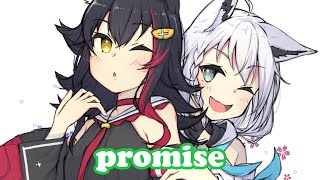 FubuMio  promise  Hirose Koumi [upl. by Ilysa242]