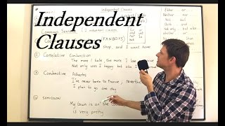 Clauses Lesson 1  The Independent Clause [upl. by Ahsirahc]