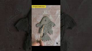 Making fish with natural soil 😱 diy art viralpost soil shorts fish [upl. by Yren578]